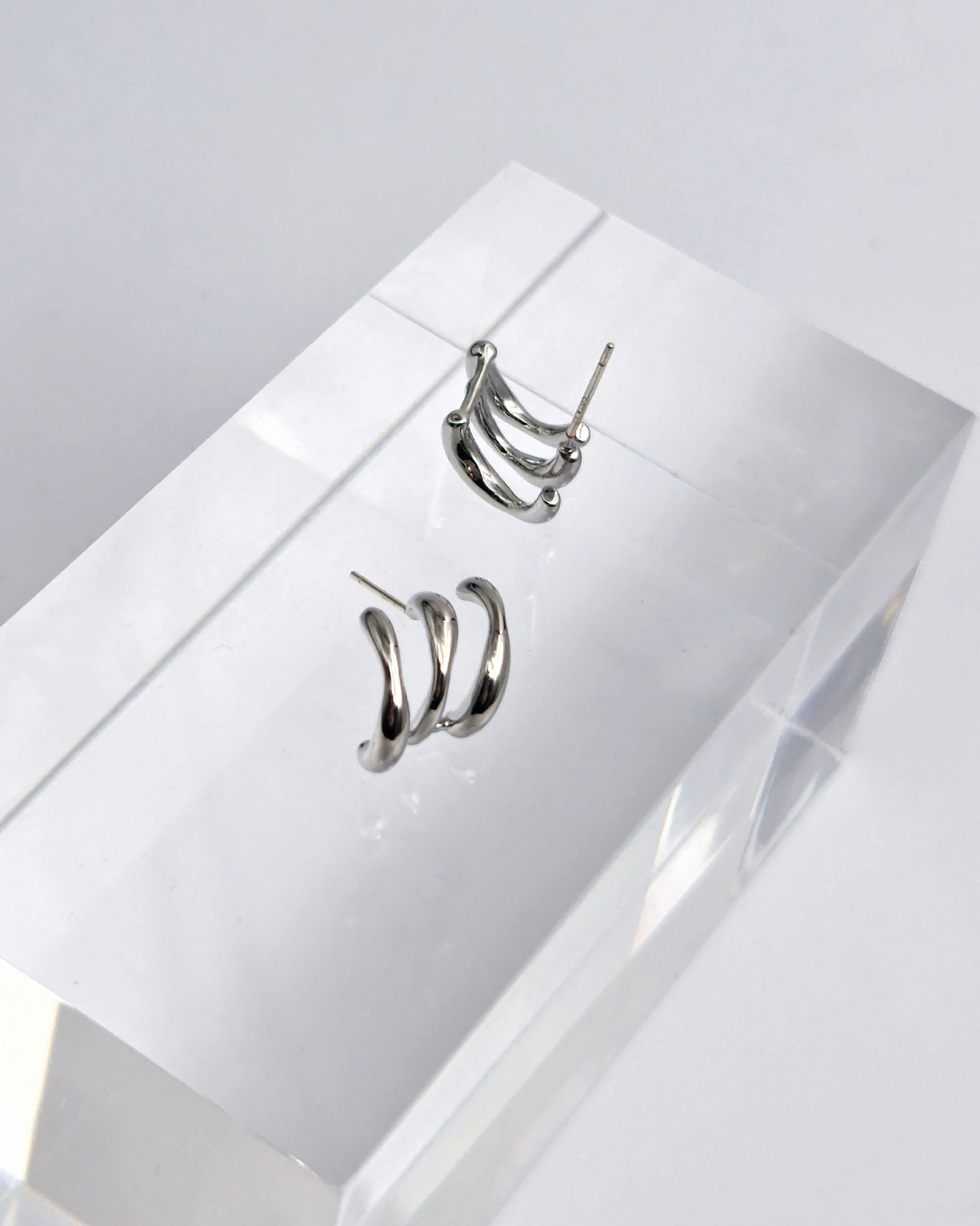 Triple Hoop Earrings
