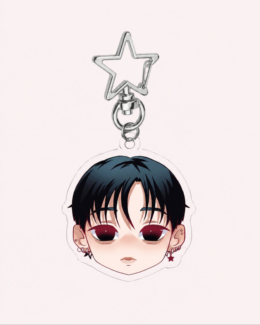 Lee Know Illustrated Keychain