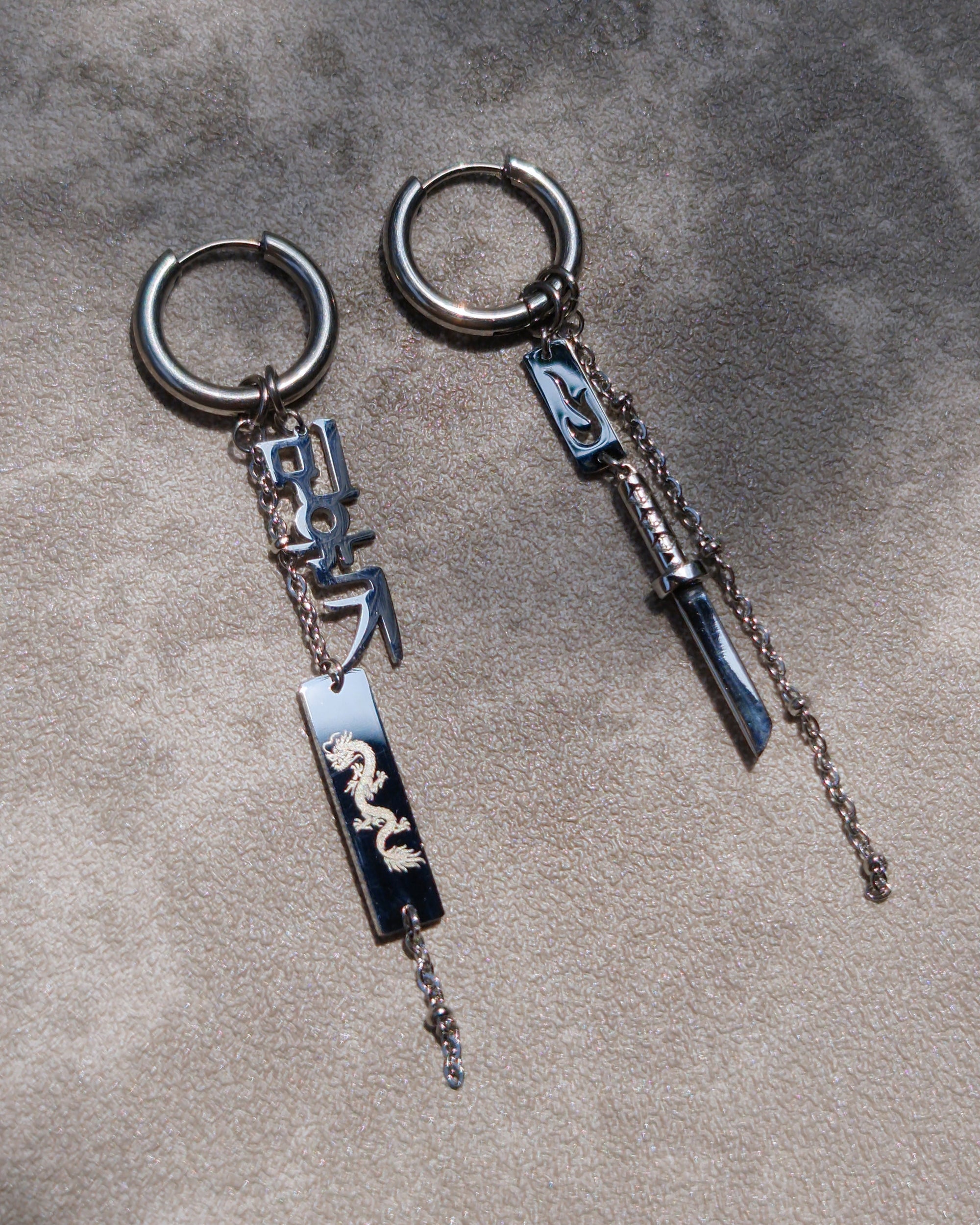 SUGA Agust D Haegeum Earrings - Nikaneko