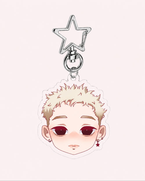 Bang Chan Illustrated Keychain
