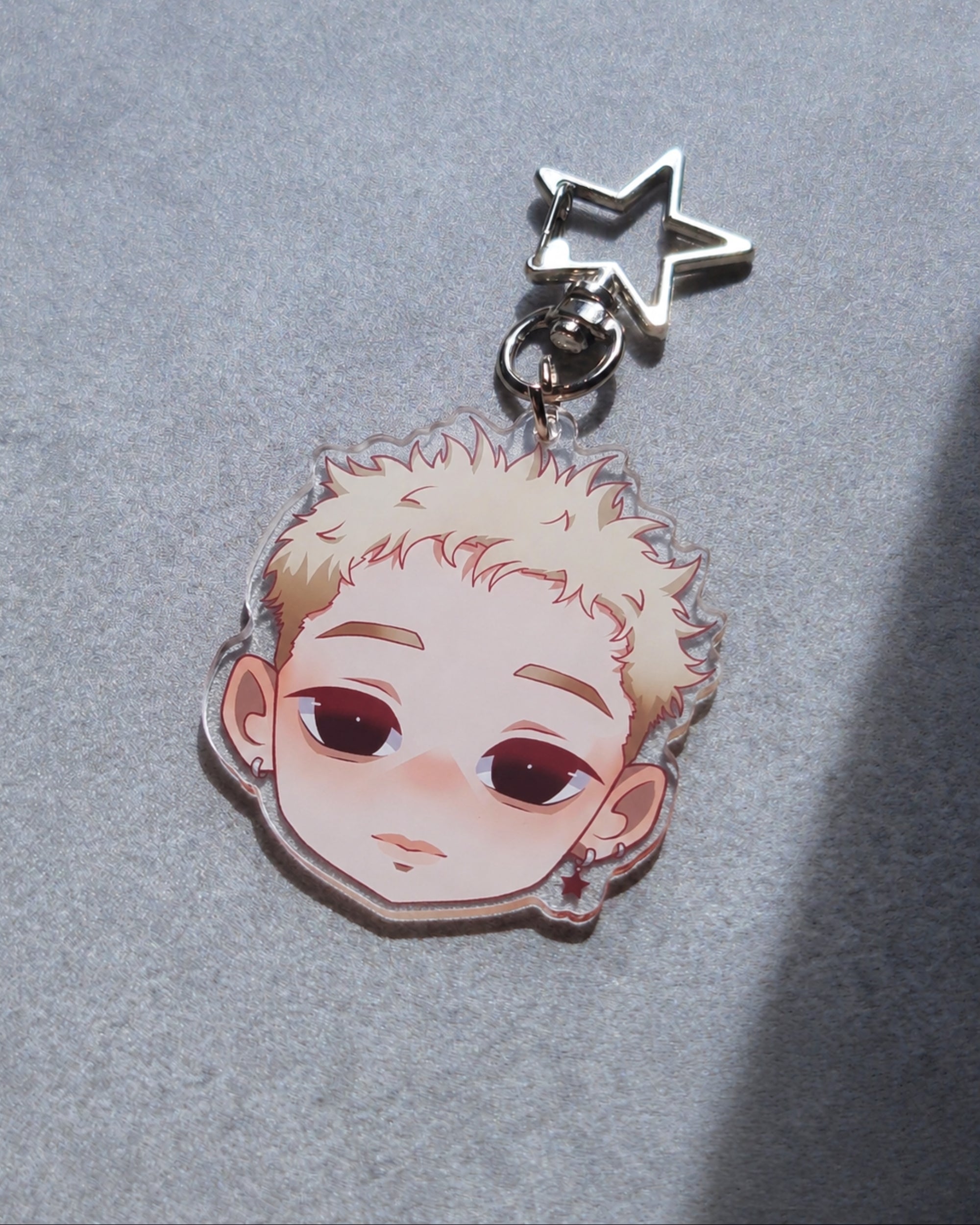 Bang Chan Illustrated Keychain