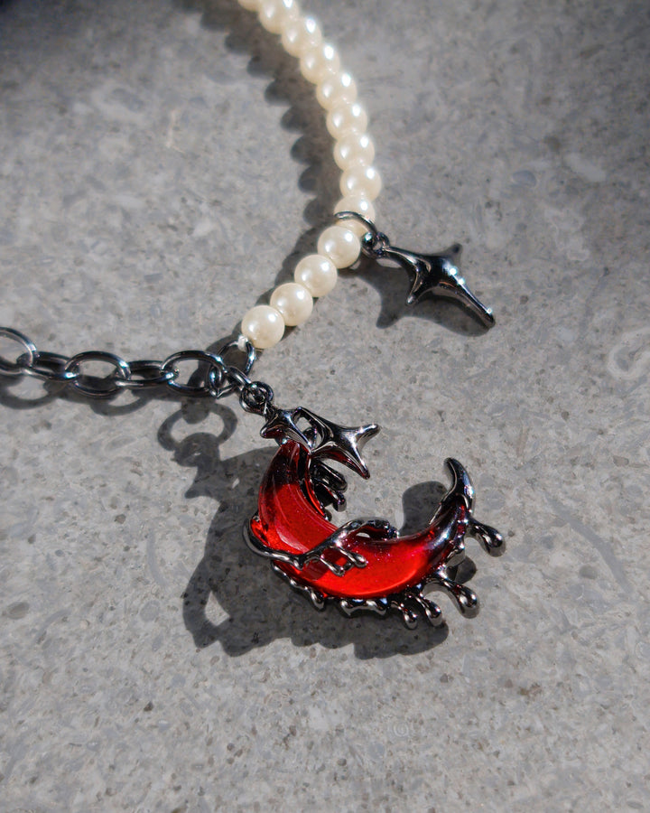 Nikaneko - Blood Moon Drip Bracelet