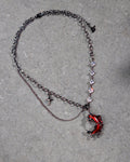 Blood Moon Drip Necklace - Nikaneko