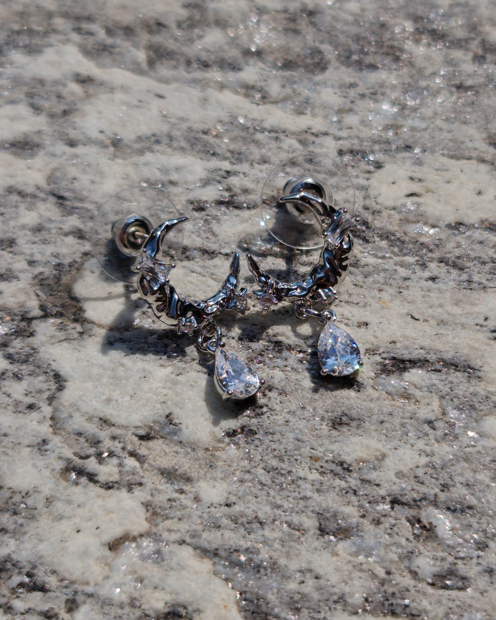 Celestial Drop Earrings - Nikaneko