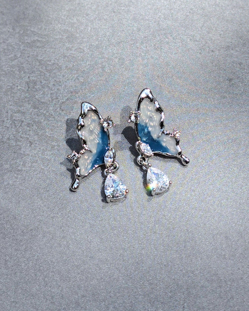 Glacier Wings Earrings - Nikaneko
