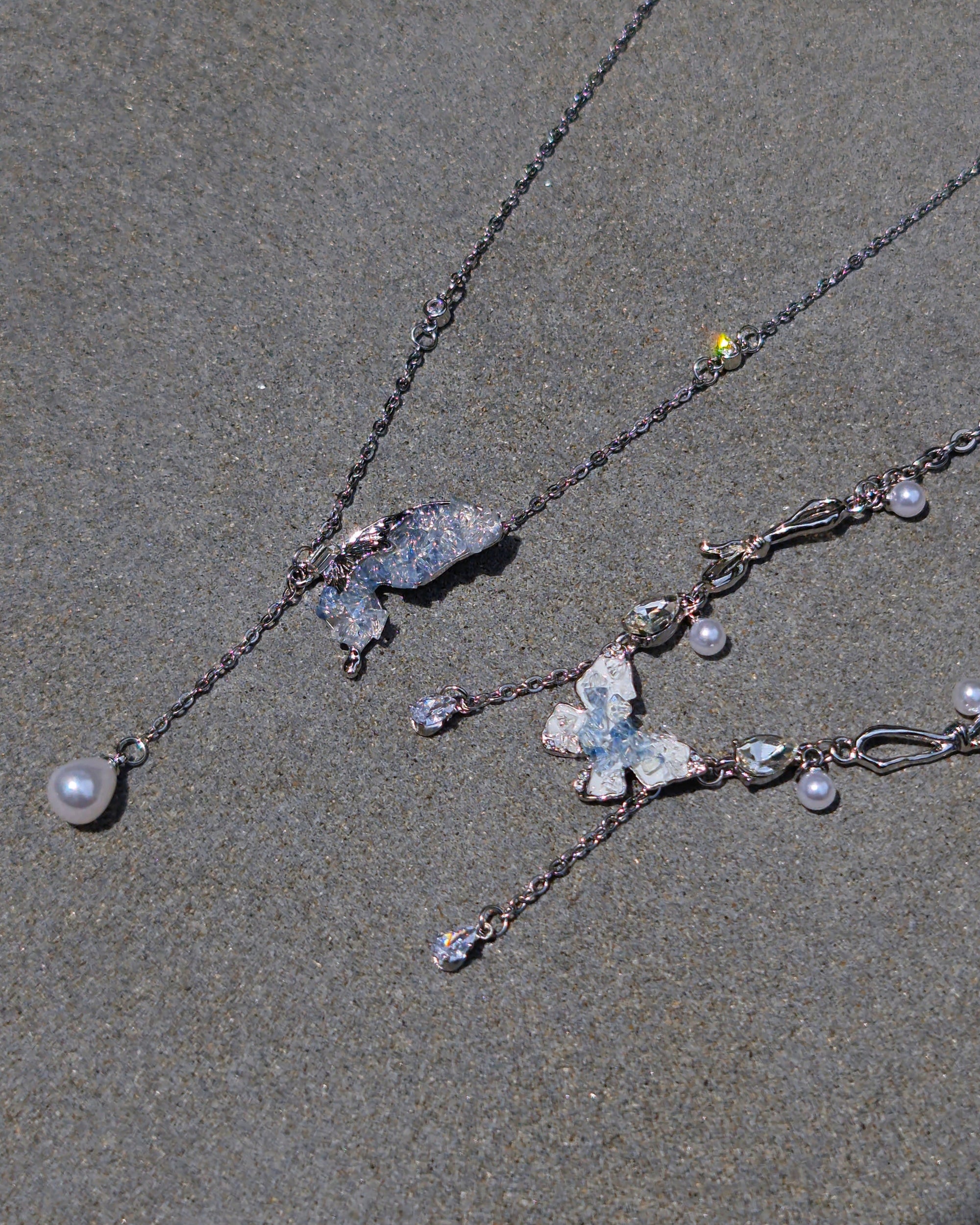 Icy Wings Necklace Set - Nikaneko