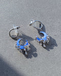 Midnight Crescent Earrings - Nikaneko