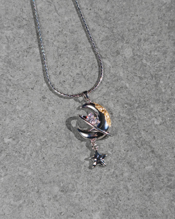 Nikaneko - Moon Orbit Necklace