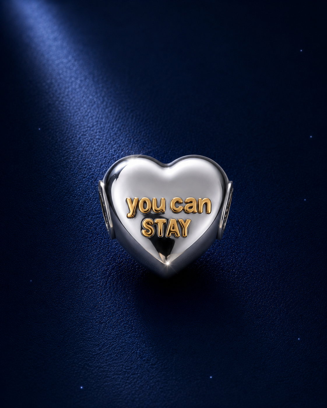 #LoveStay Resin Heart Charm