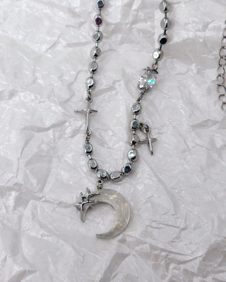 Moonstone Glow Necklace - Nikaneko