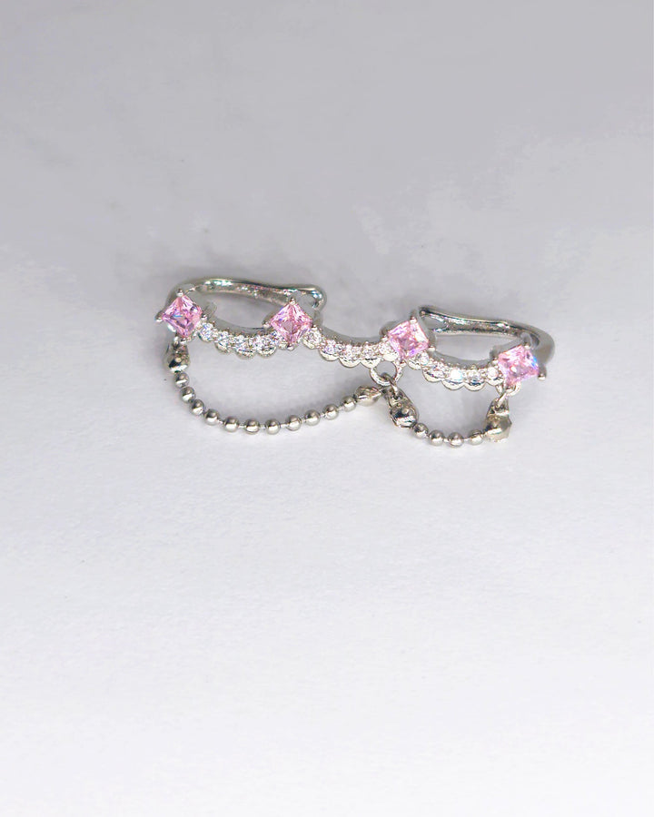 Set Of 4 Earrings Clips Inspired by Blackpink - Nikaneko
