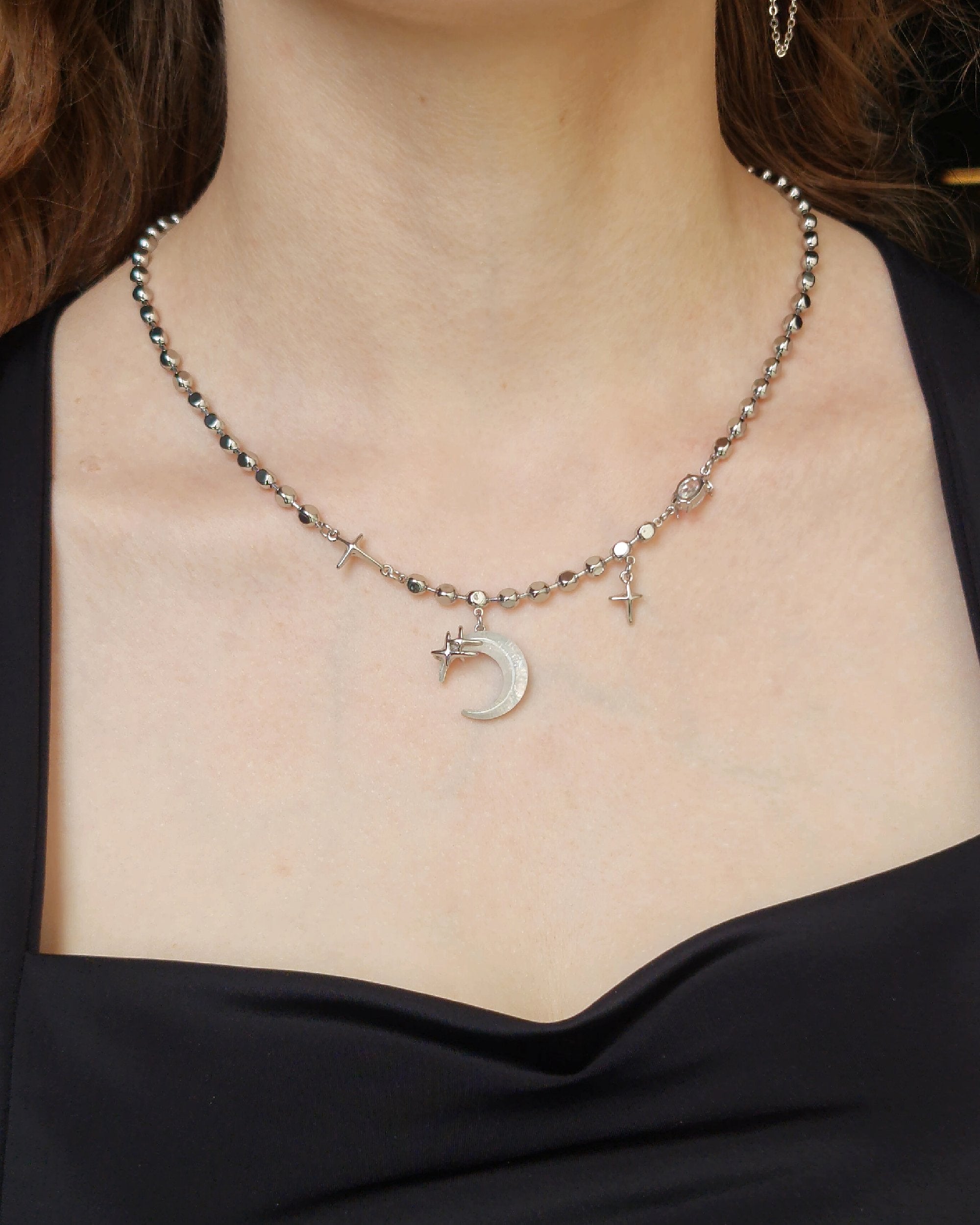 Moonstone Glow Necklace - Nikaneko