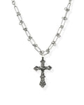 Ornamental Cross Necklace - Nikaneko